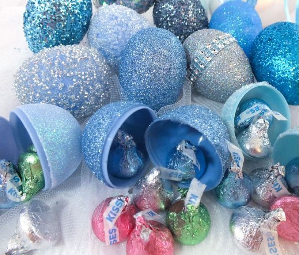 candy filled plastic eggs