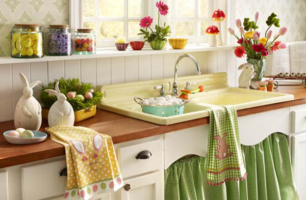 Easter kitchen decor