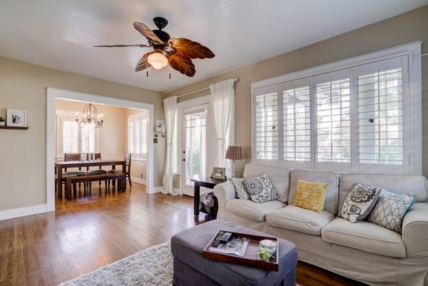 front door to living room