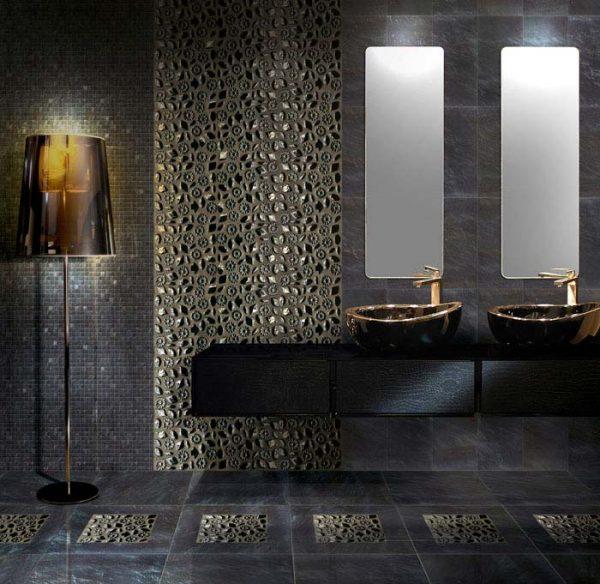 Bathroom mosaic tile designs