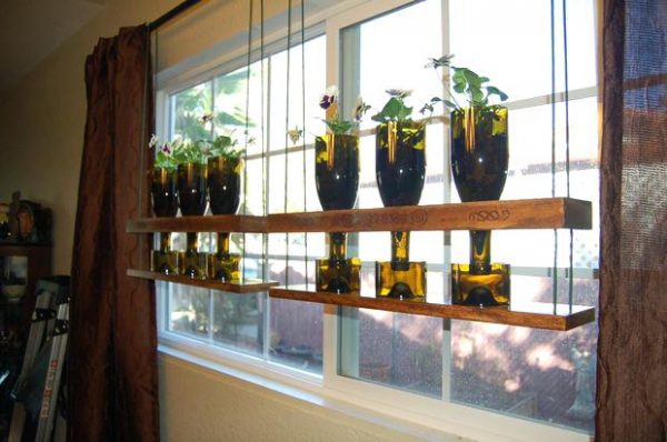 indoor plant shelf ideas