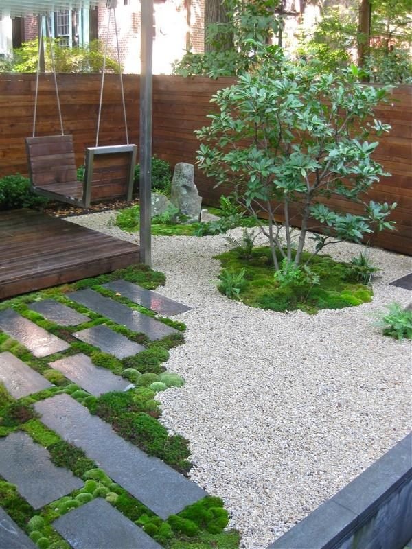 How to decorate with moss in your garden