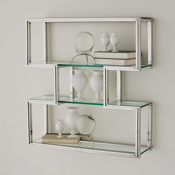 stainless steel shelving unit