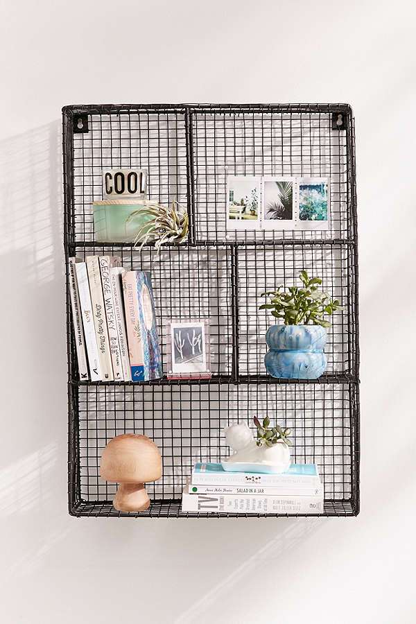 wire mesh shelving units