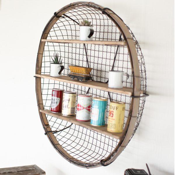 open wire shelving