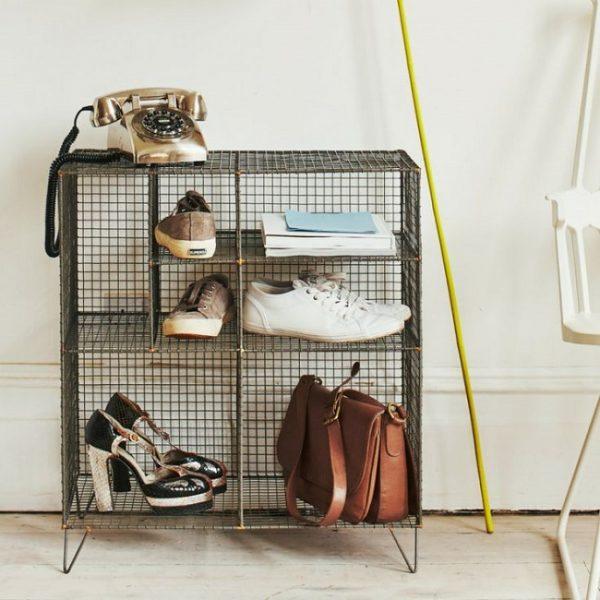 industrial metal shelving