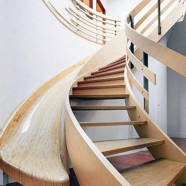 Indoor slides for homes