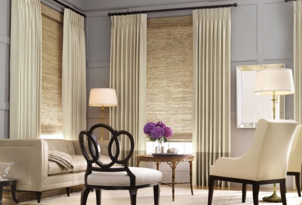 contemporary window treatment