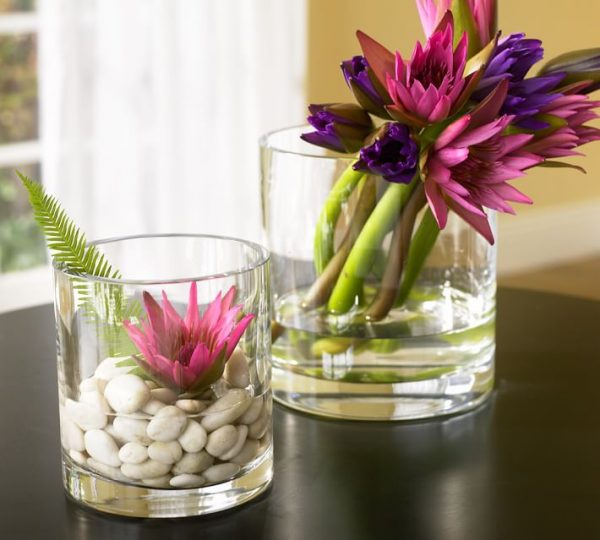 decorative glass vases
