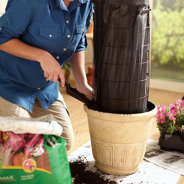 how to build a tower garden