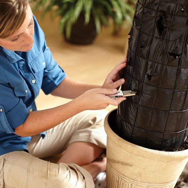 flower tower freestanding planter