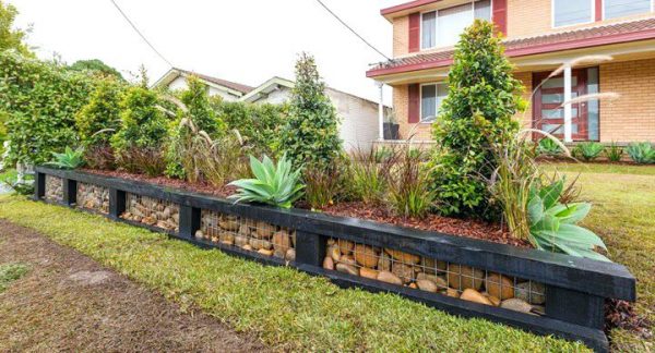 gabion retaining wall design