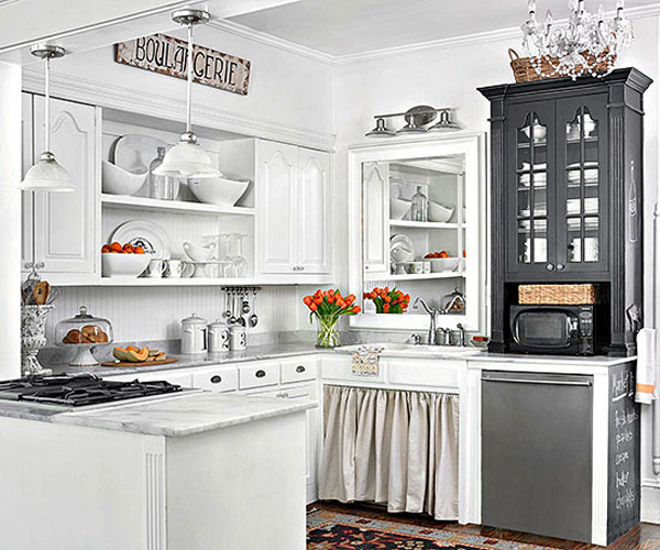 vintage style kitchen cabinets