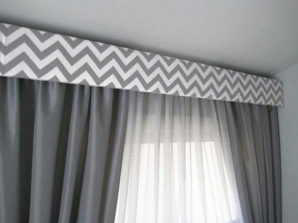 fabric cornice window treatments