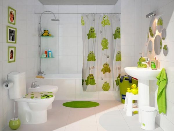 animal themed bathroom