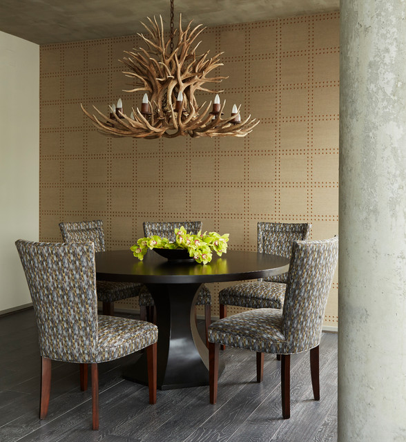 fabric covered dining chairs