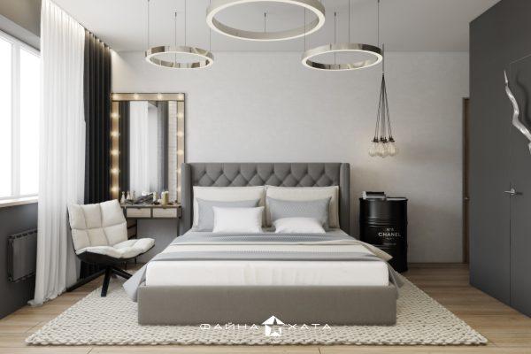 gray bedroom decor