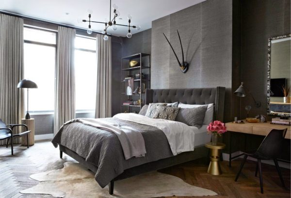 bedroom decorating ideas with gray walls