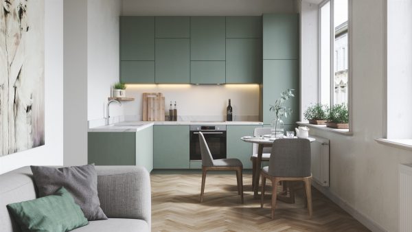 l shaped kitchen cabinet designs