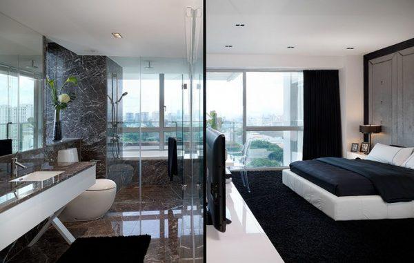 bedroom and bathroom designs