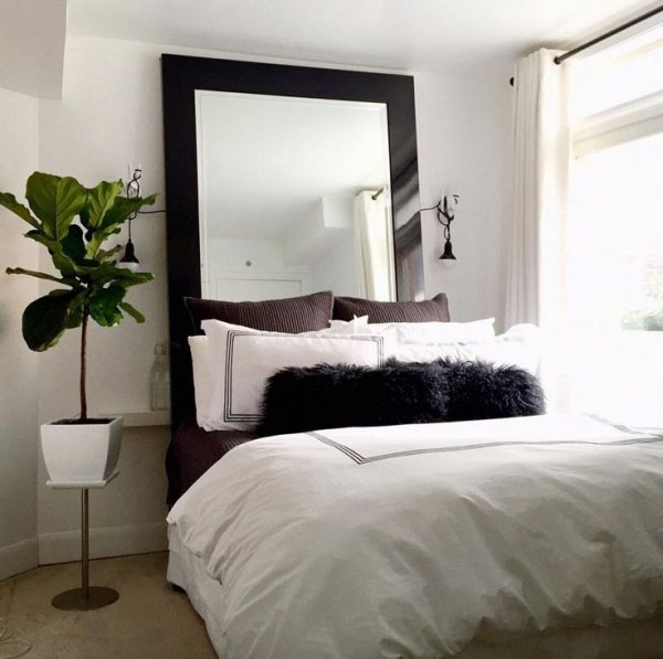 mirror headboard