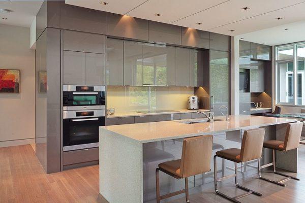 Modern gloss kitchen