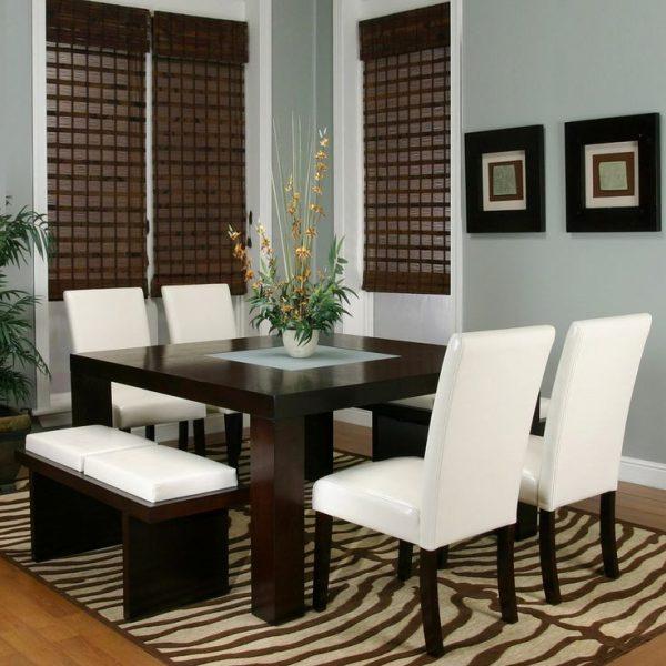 Square dining room table