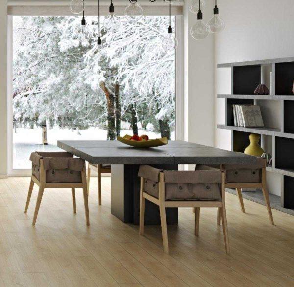 square dining table