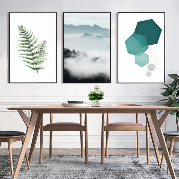 scandinavian wall prints