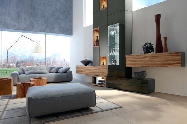 floating console cabinet