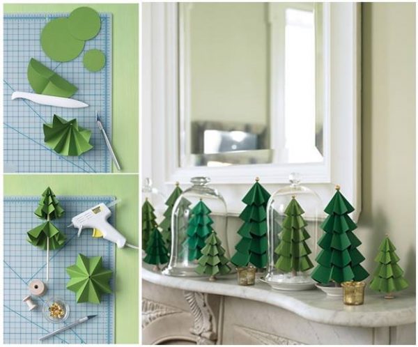 diy paper christmas tree