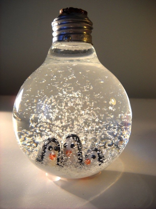 diy snow globe