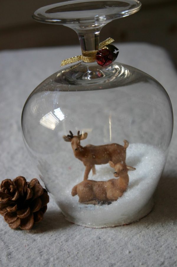 glass snow globe