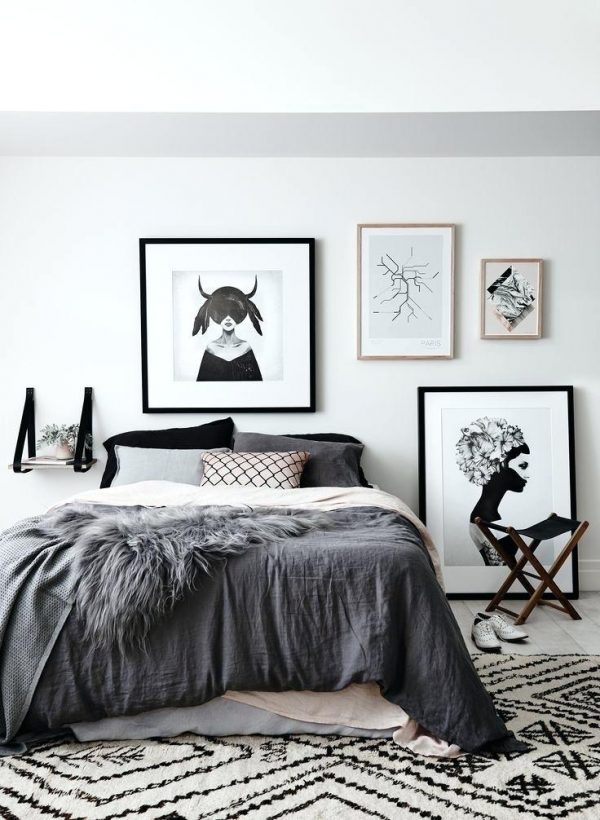 bedroom wall art decor