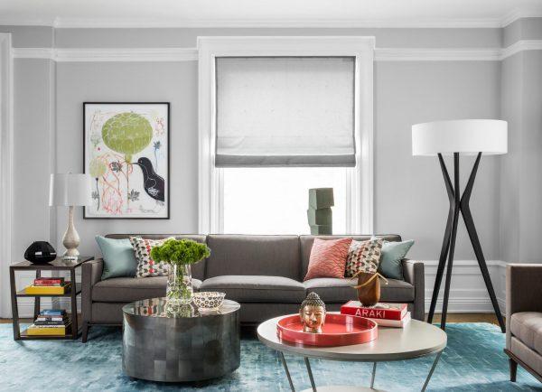 Living Room Inspiration: How To Style A Grey Sofa