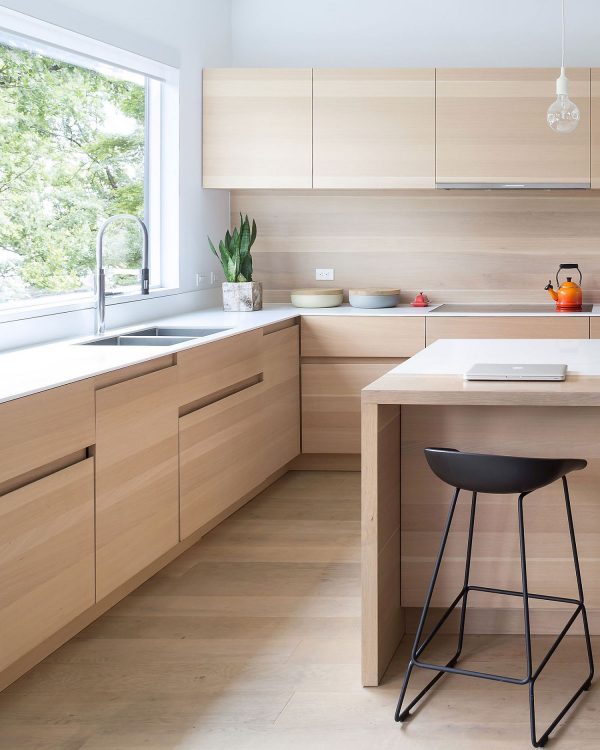 Light wood kitchen designs