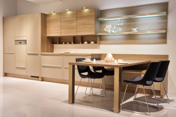 modern wood kitchen cabinets