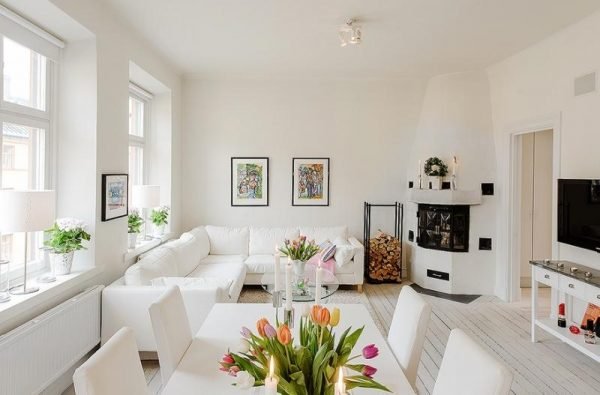 beautiful white living rooms