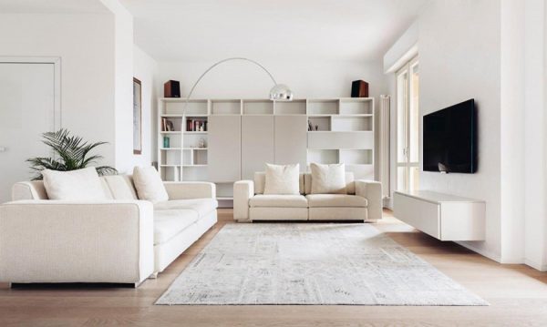 white furniture living room decorating ideas