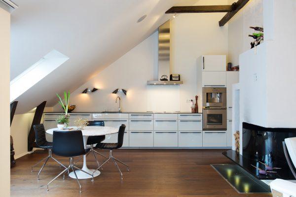 Functional Attic Kitchen Design Ideas