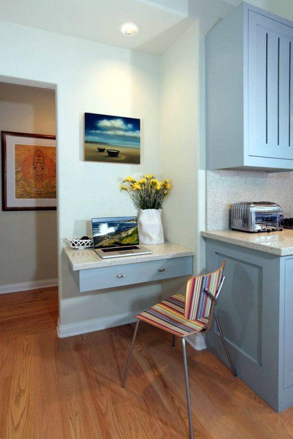 small kitchen office space ideas