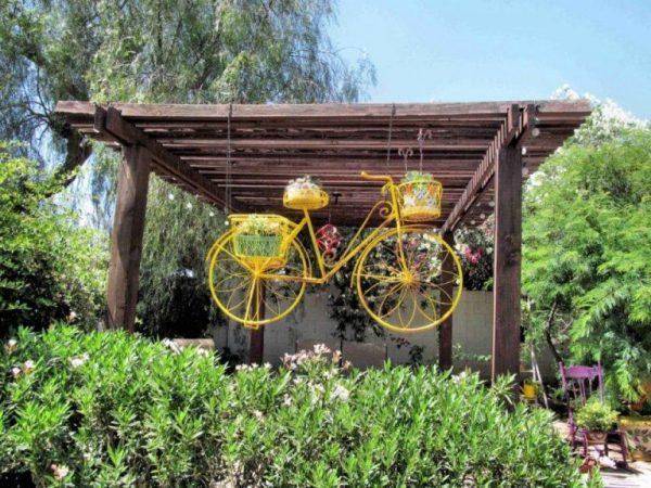 bicycle planter