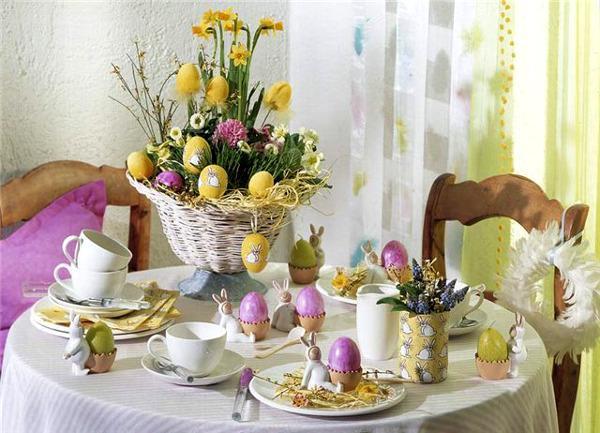 easter table arrangements