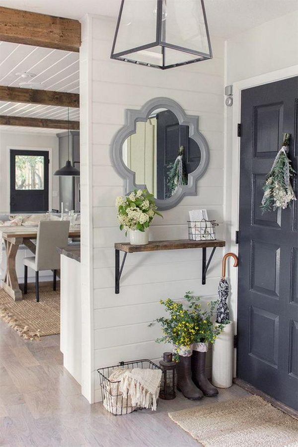 shiplap wall decor