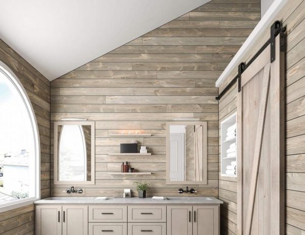 bathroom shiplap