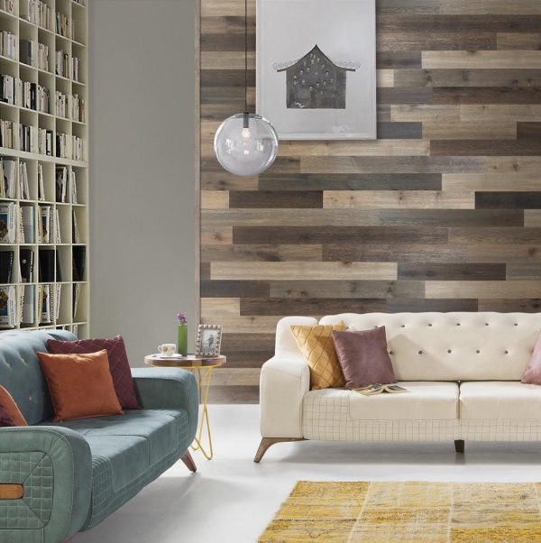 shiplap wood wall