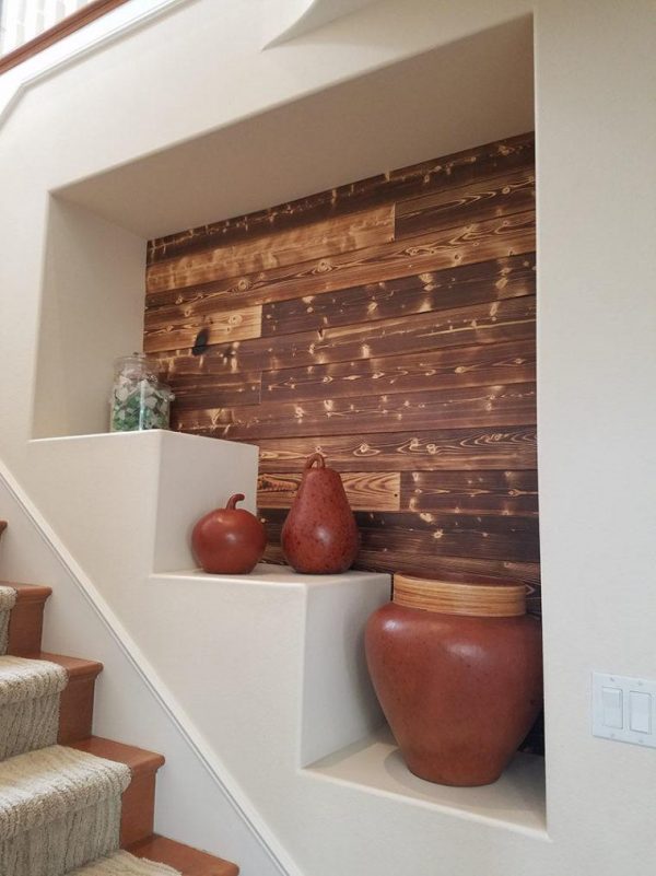 diy wood accent wall