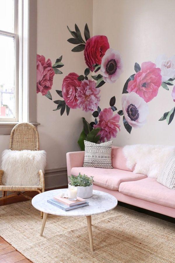 rose wall decor