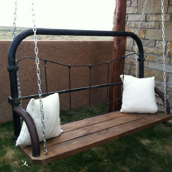 Repurpose bed frame