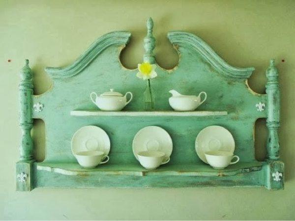 repurposed headboard